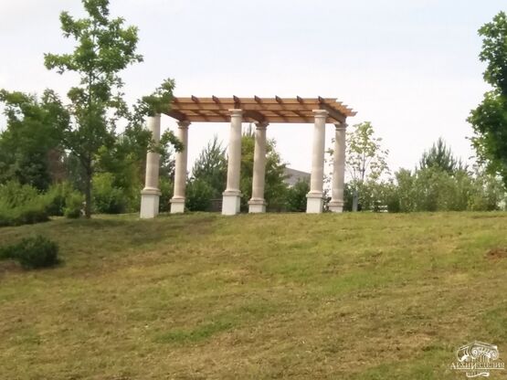 Пергола, Колонны Тосканского ордера