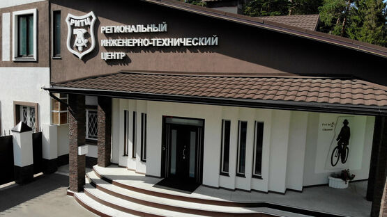 Барельеф из стеклофибробетона на стене К.Э.Циолковский г.Калуга