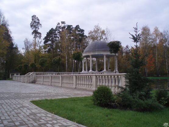 Ротонда с балюстрадой, диаметр 4,5метра 