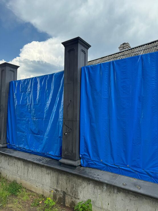 Столбы и парапет пролетов Цвет N300K черный
